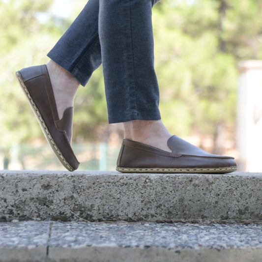 Barefoot Shoes Men's Crazy Classic Brown