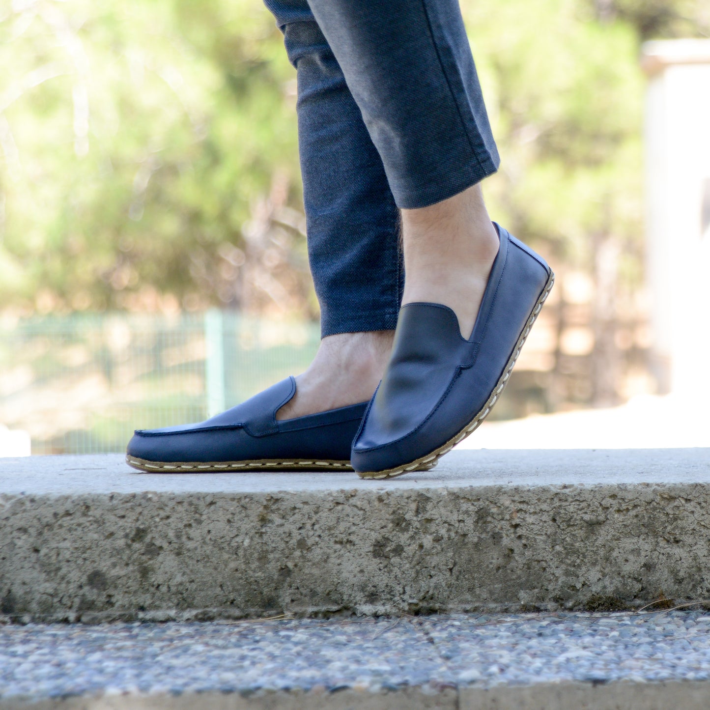 Barefoot Shoes Men's Crazy Navy Blue