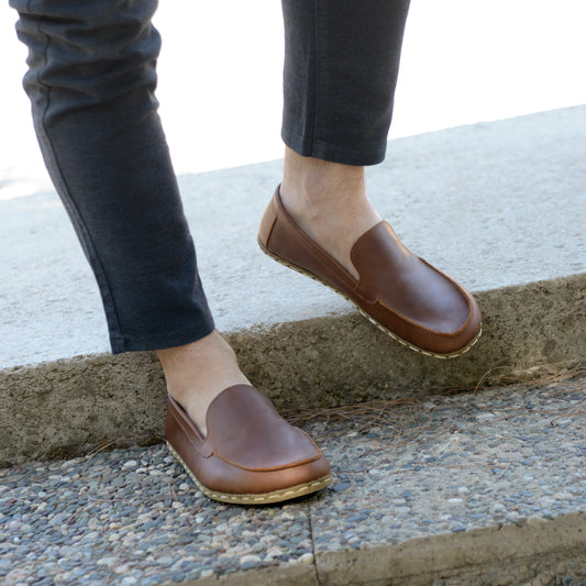 Barefoot Shoes Men's Crazy New Brown