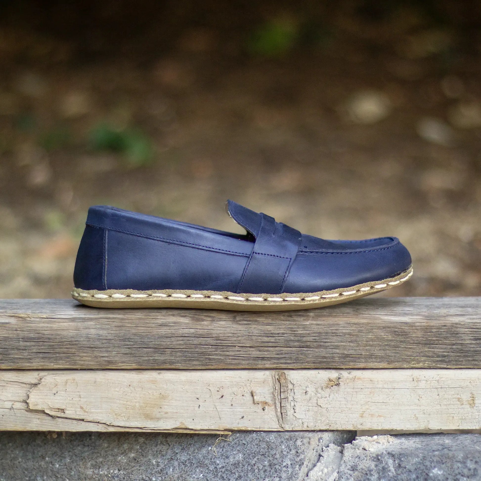 barefoot earthing shoes crazy navy blue women