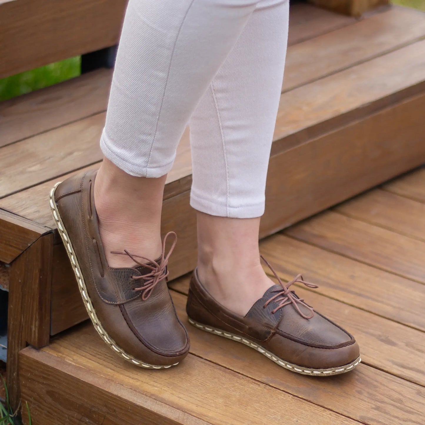 barefoot womens classic brown lightweight minimalist shoes
