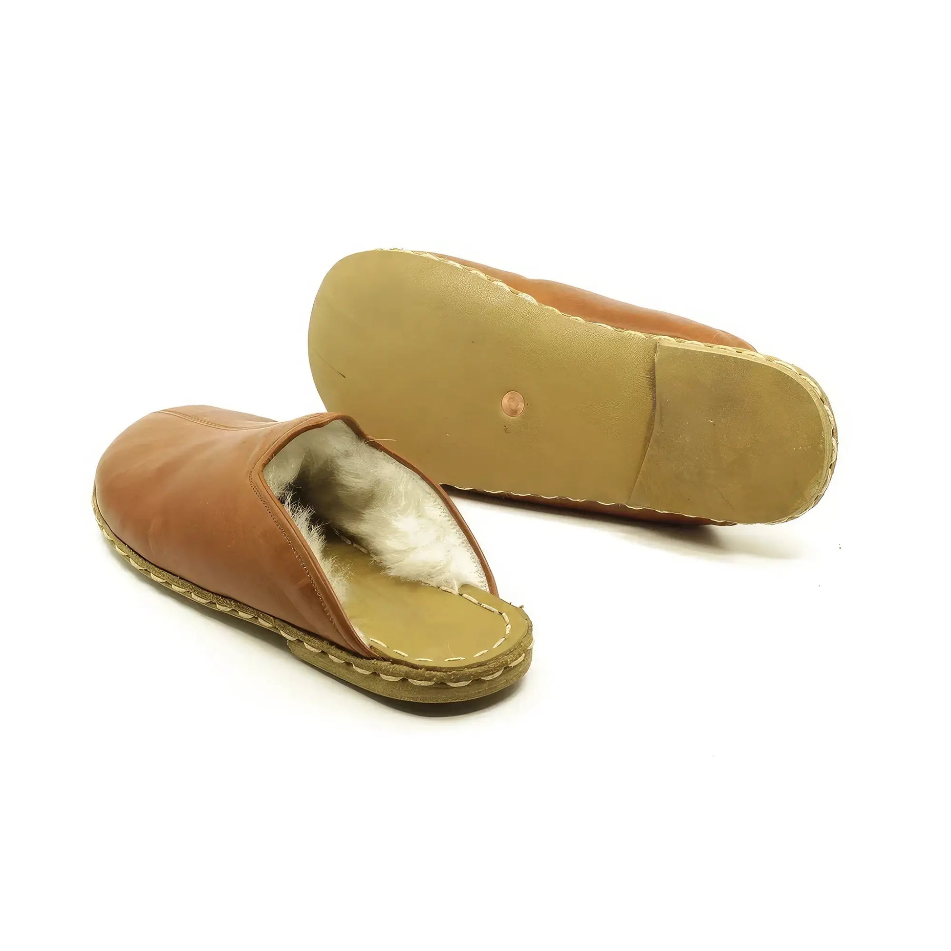 brown sheepskin slippers for women cozy fit