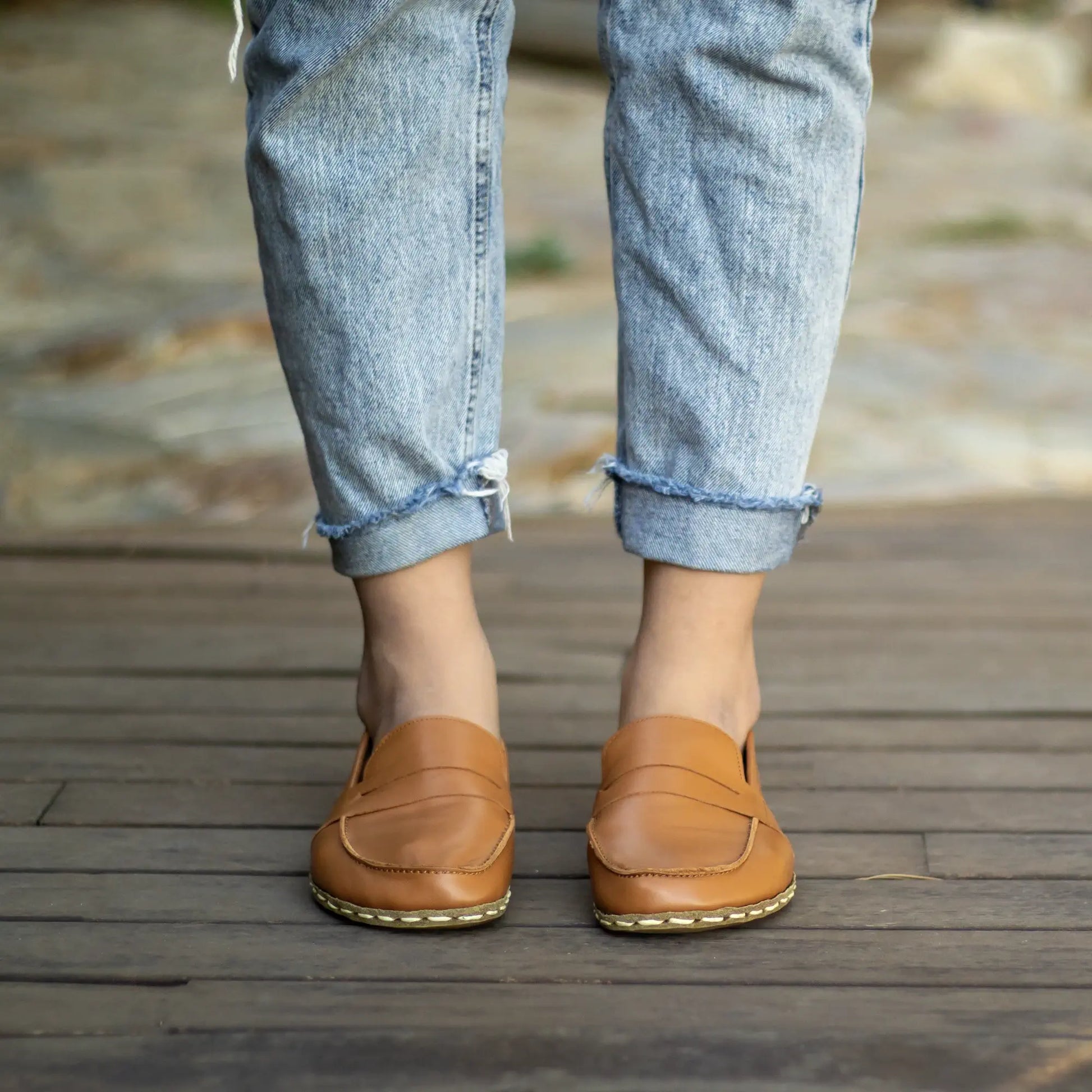 coconut color barefoot earthing shoes women