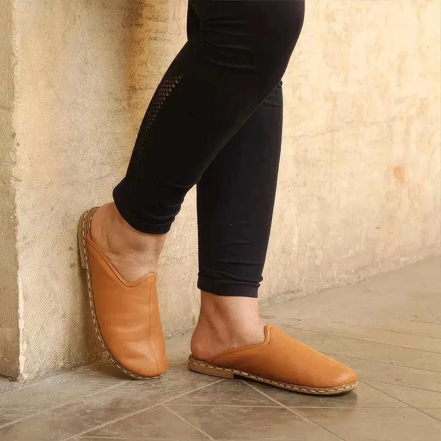 comfortable womens slippers matte coconut leather