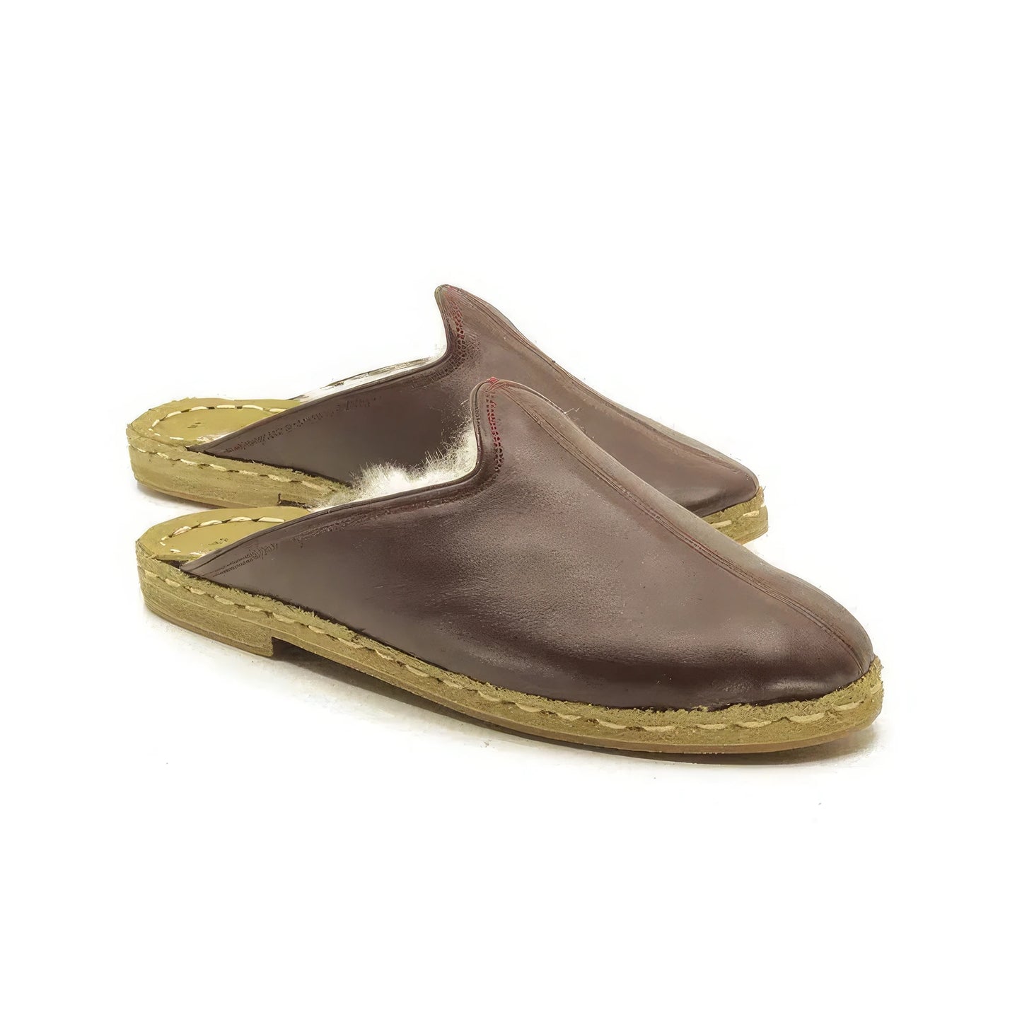 cozy sheepskin house slippers women bitter brown