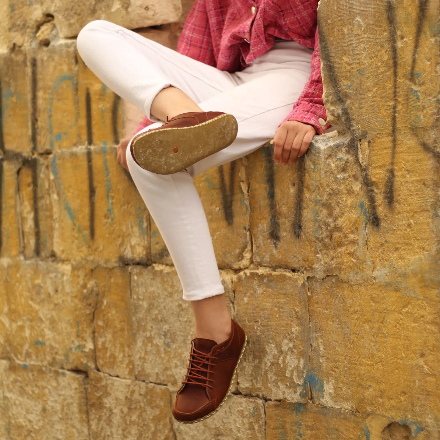 flexible womens barefoot sneaker crazy new brown