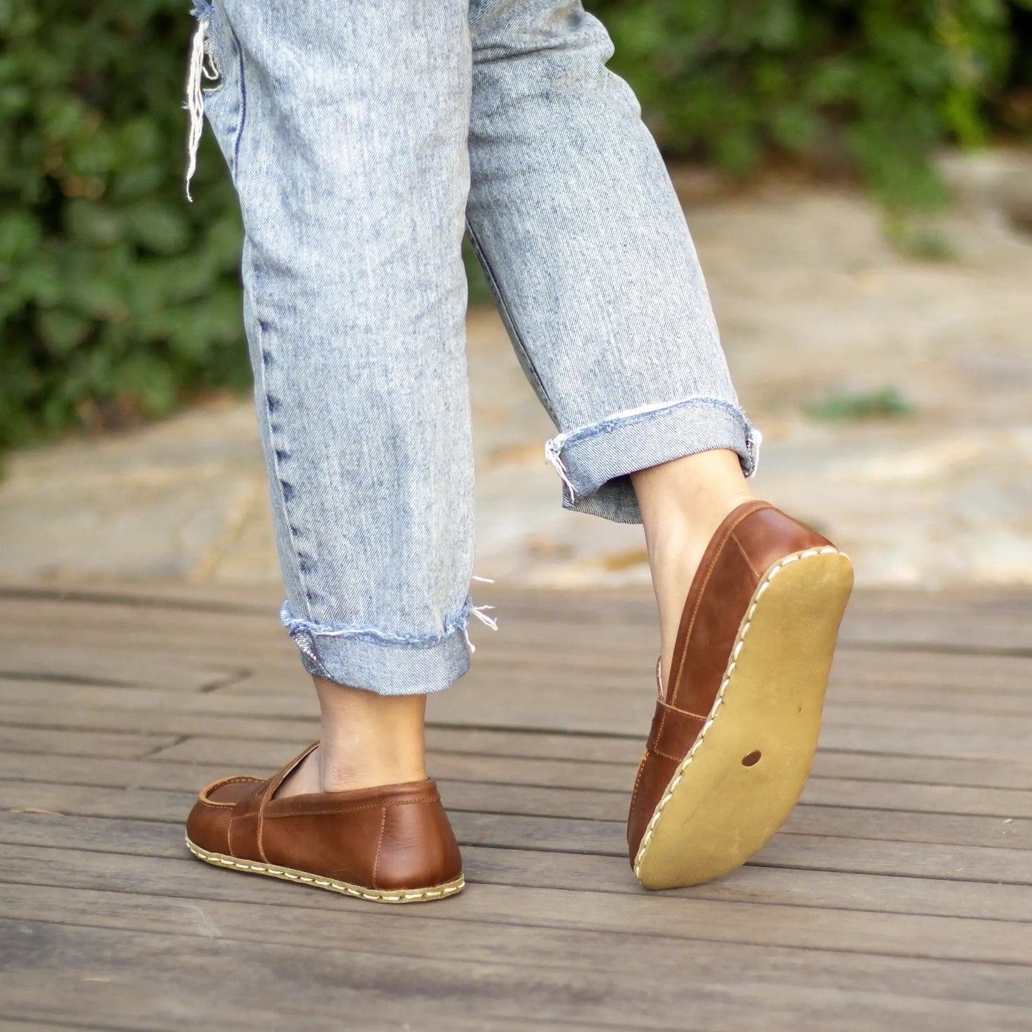 handcrafted minimalist barefoot shoes crazy new brown womens