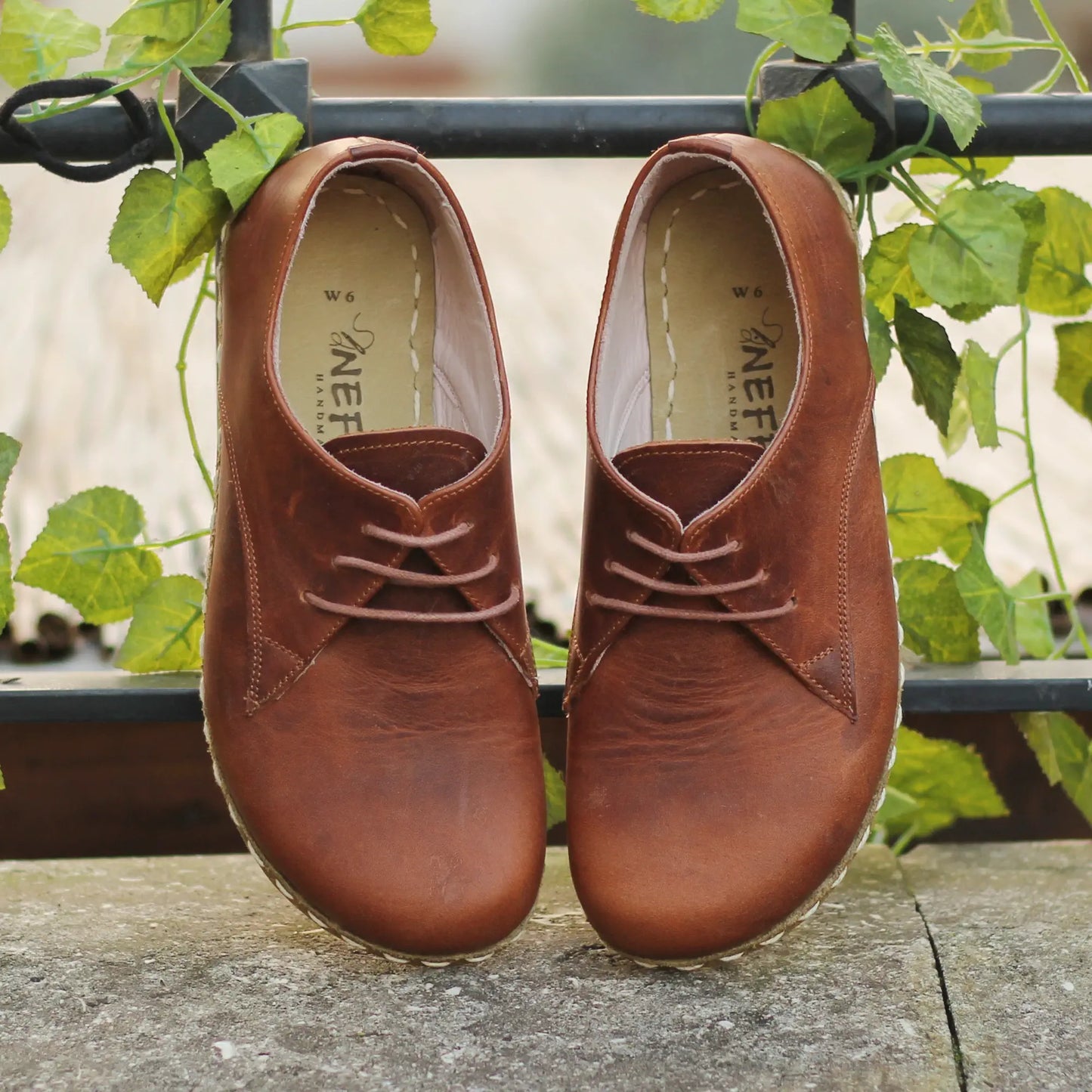 handmade barefoot leather shoes crazy new brown for men wild spirit