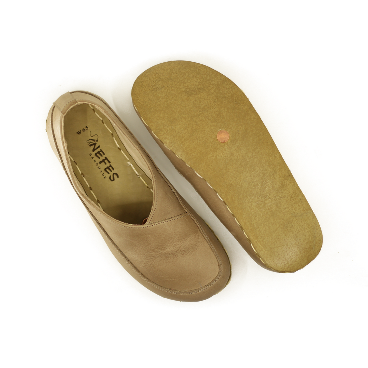 Handmade Barefoot Loafers for Women Crazy Vision-Women Loafers-Nefes Shoes-4-Nefes Shoes