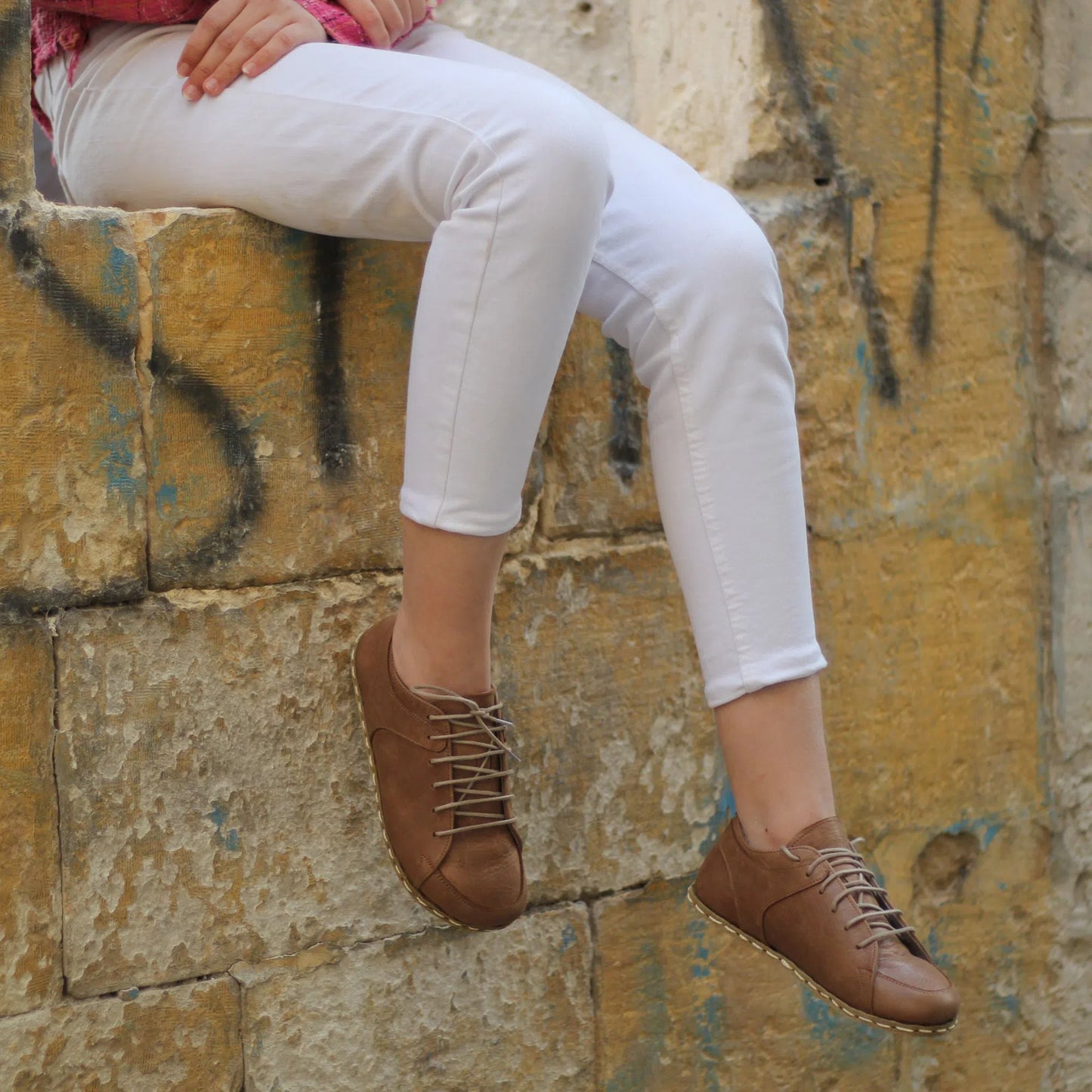 matte brown womens barefoot sneakers