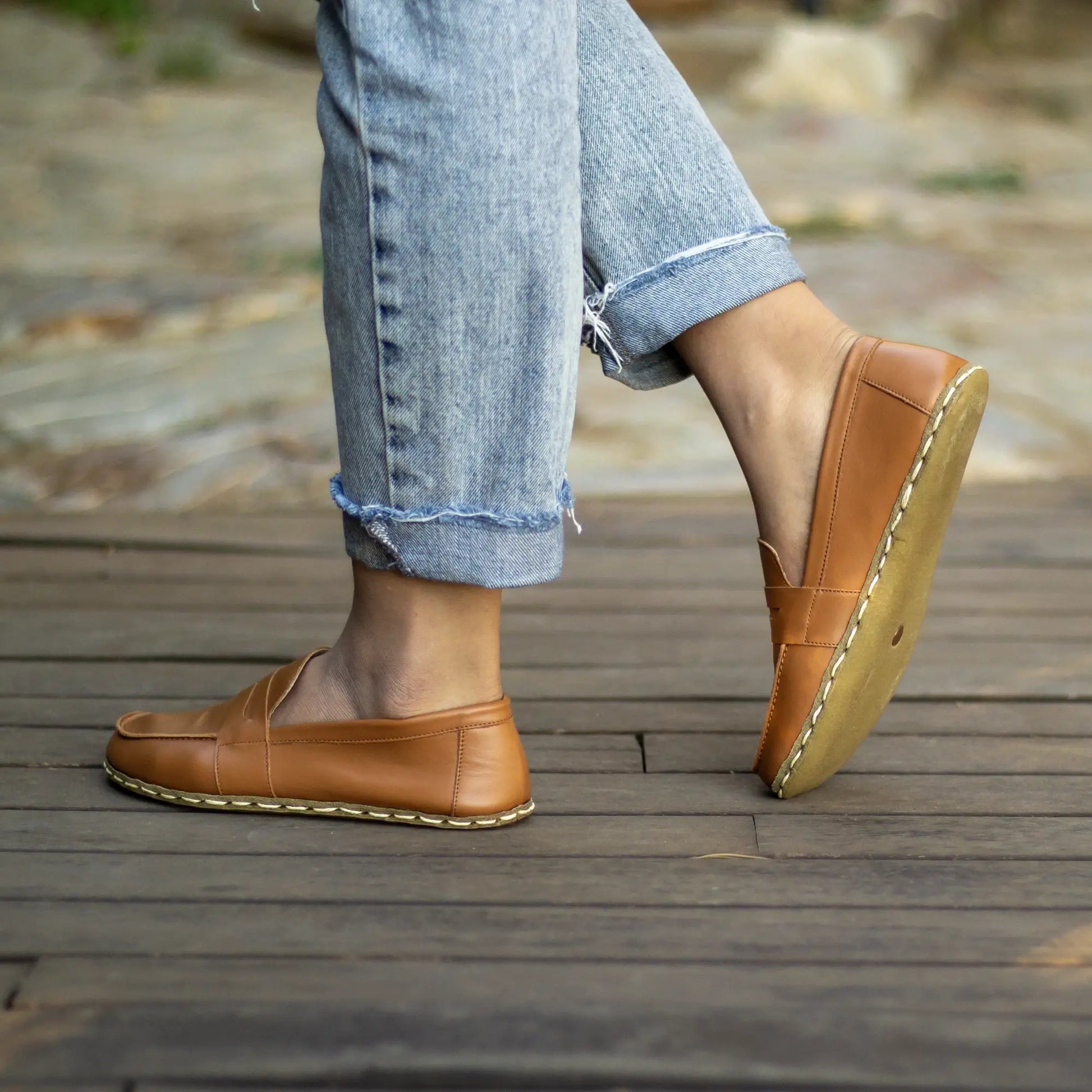 leather barefoot earthing shoes coconut women