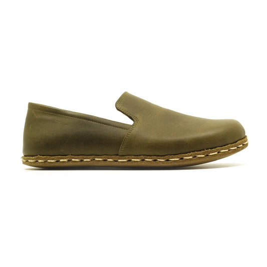 mens barefoot shoes military green