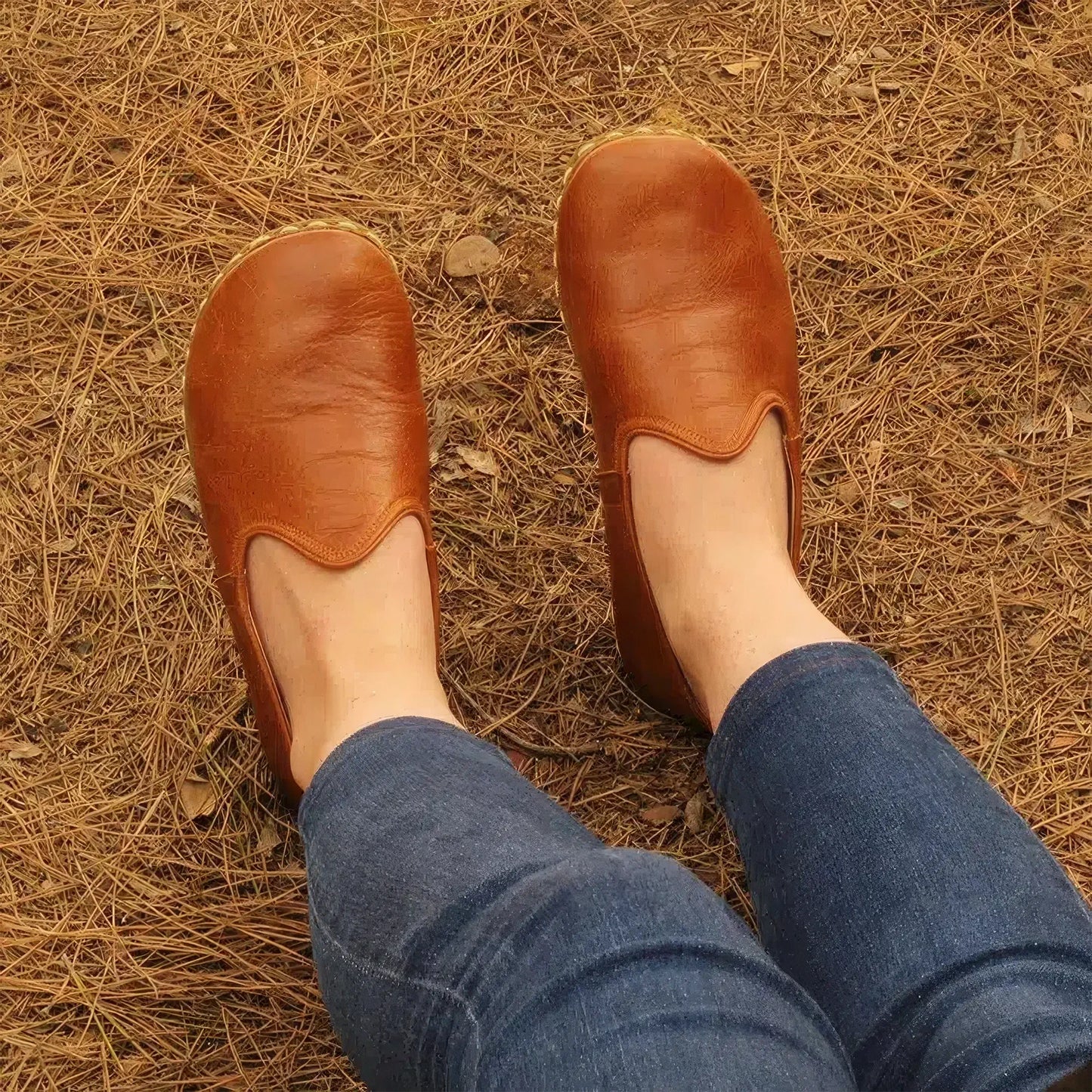 minimalist grounding shoes for women antique brown