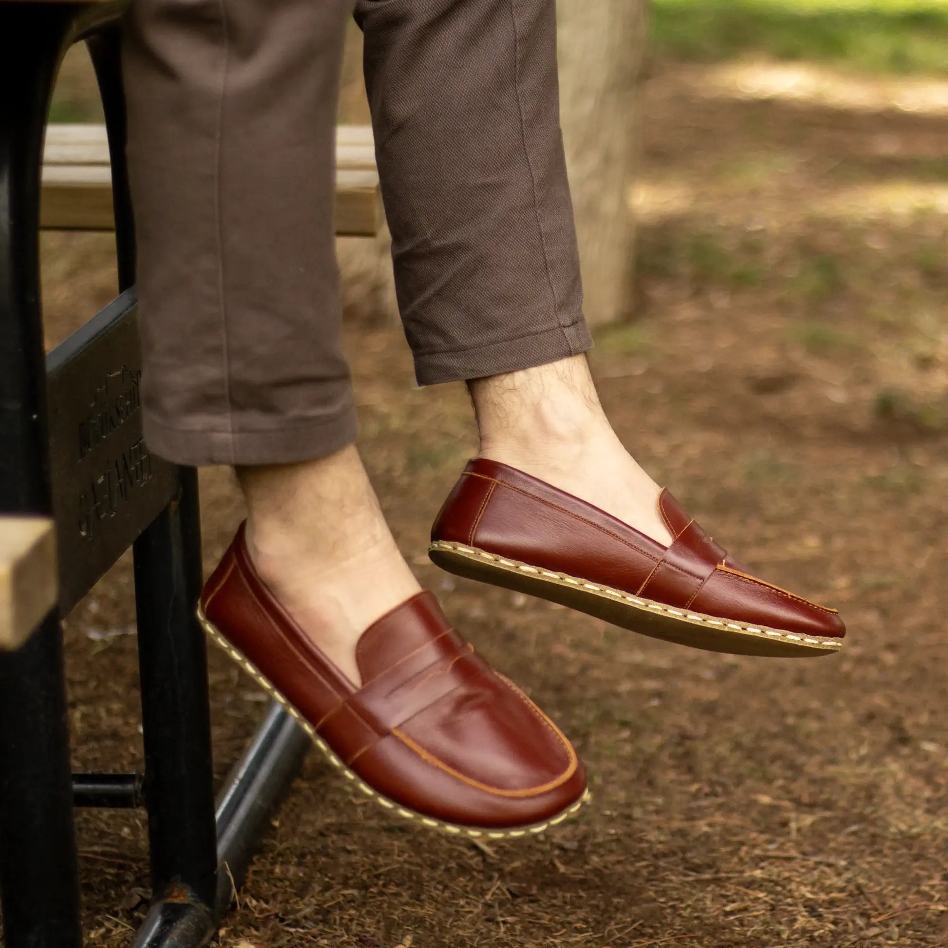 natural grounding earthing shoes men tornado brown