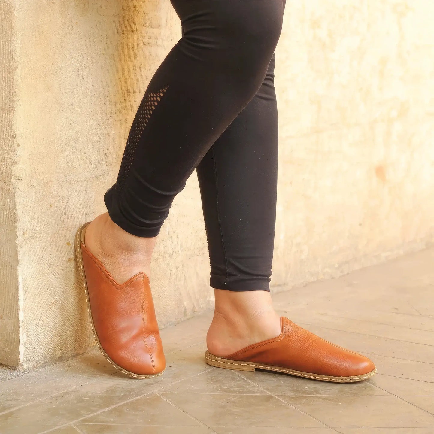 soft sheepskin house slippers women antique brown