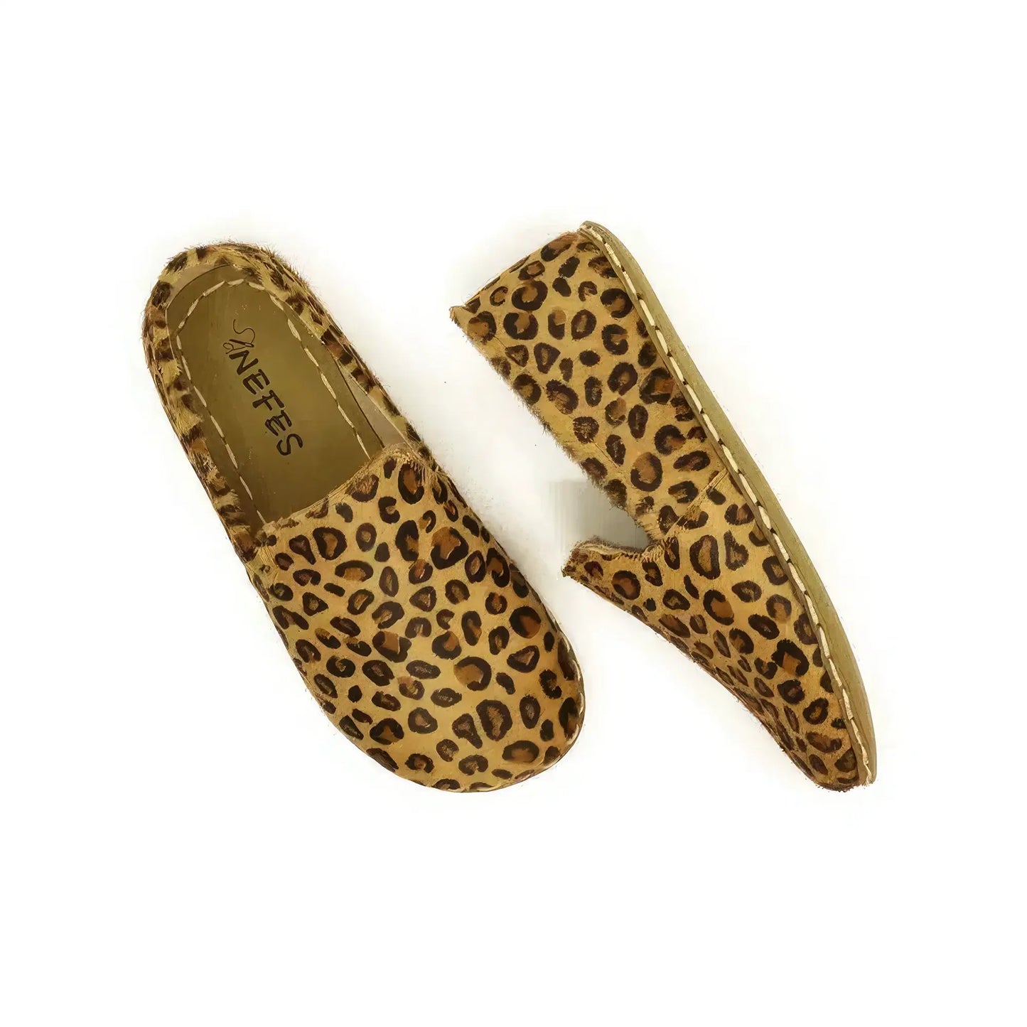 stylish leopard print barefoot walking shoes men
