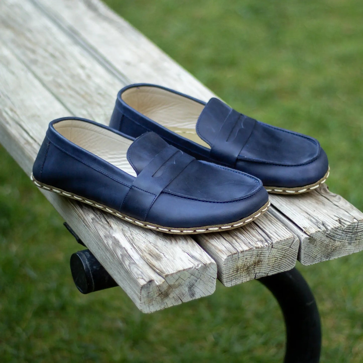 zero drop grounding barefoot shoes for men crazy navy blue