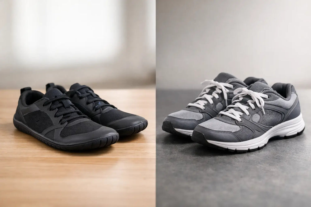 Barefoot Shoes vs Regular Shoes Compared
