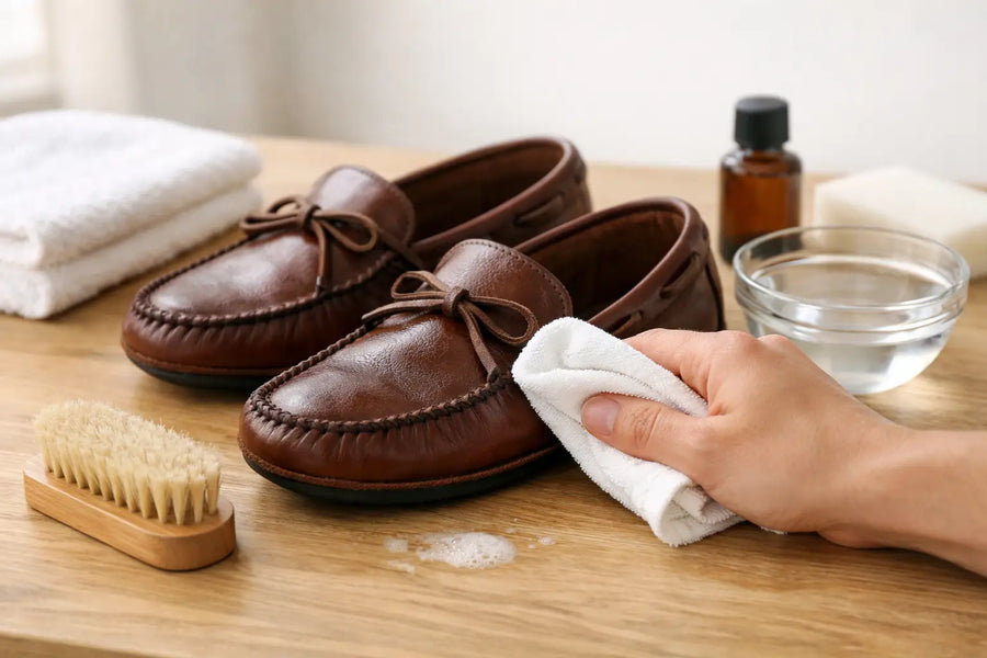 How to Clean Leather Moccasins Without Drying Them