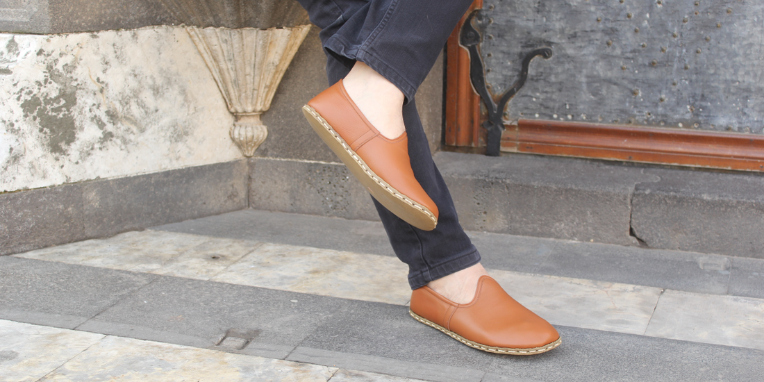 More than a barefoot shoe: All genuine leather and Handmade