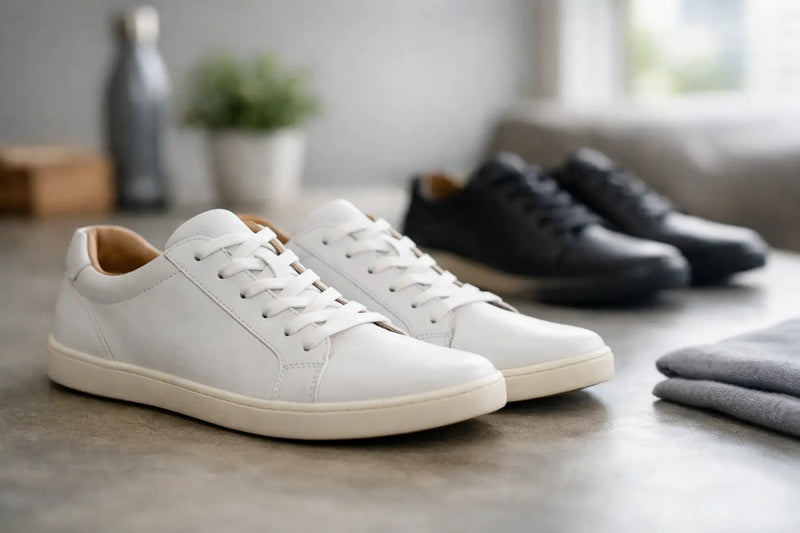 Zero Drop Leather Sneakers That Feel Right