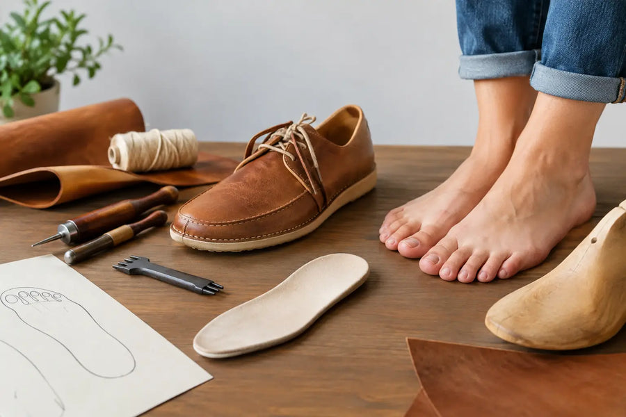 Handmade Shoe Construction Guide for Natural Feet