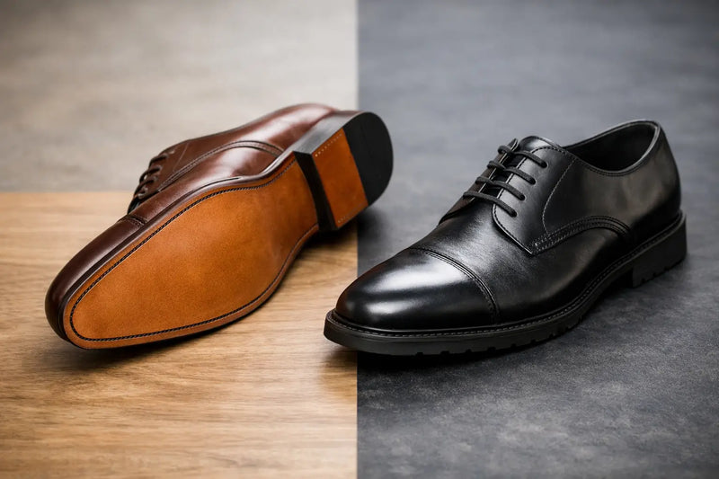 Leather Soles vs Rubber Soles: Which Wins?