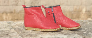 Genuine Leather Zero Drop Seasonal Leather Boots