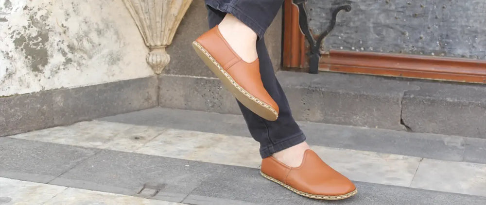 More than a barefoot shoe: All genuine leather and Handmade