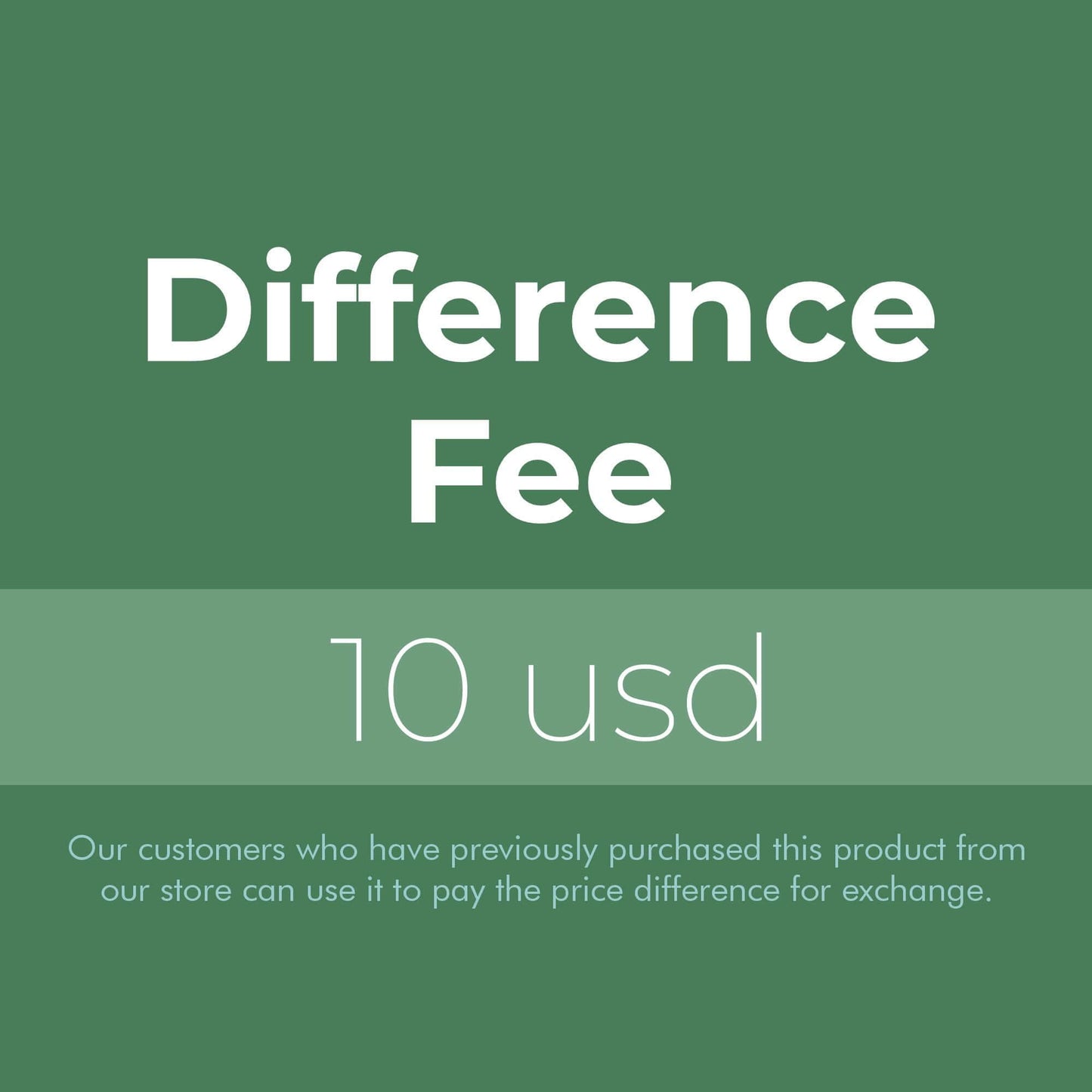 10 usd difference