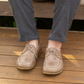 Light Brown Men's Leather Earthing Barefoot Shoes