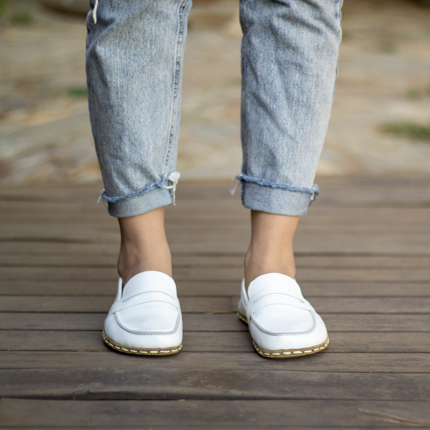 Earthing Barefoot Shoes White Women's