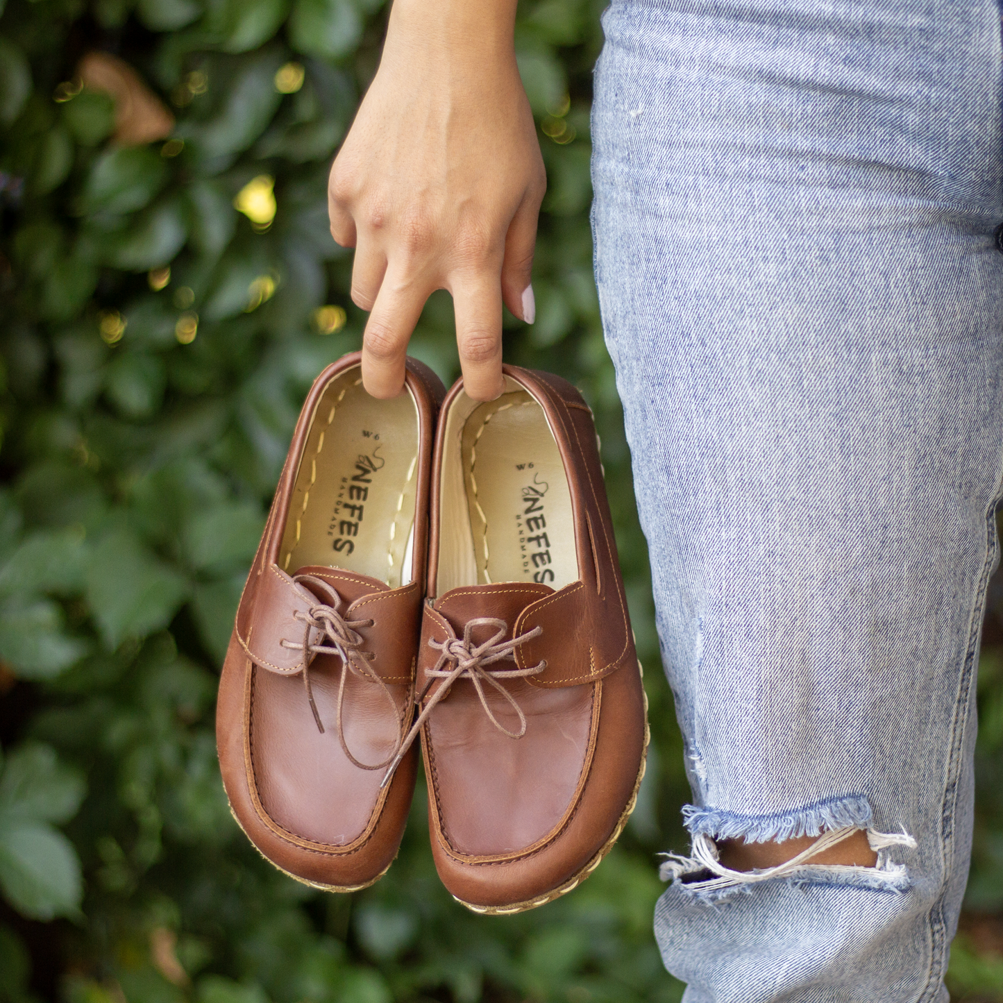 Earthing Barefoot Shoes Crazy New Brown Women's