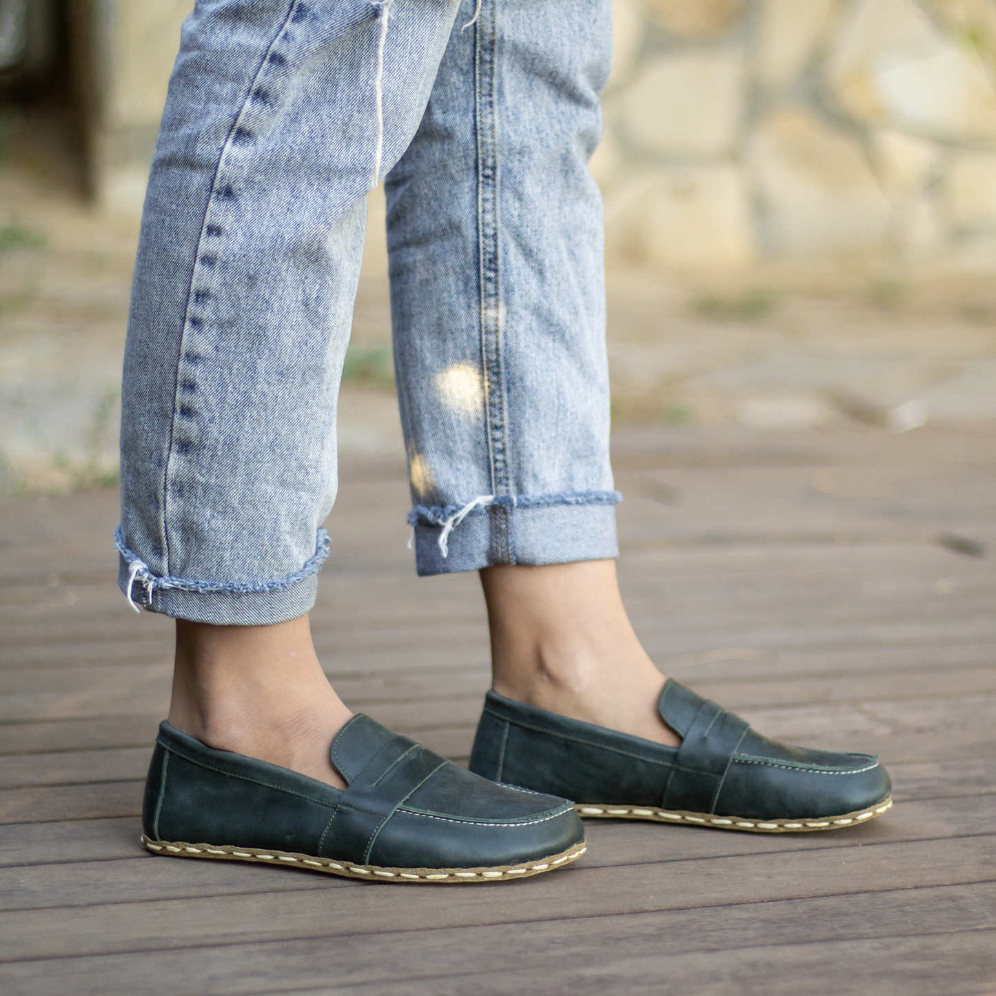 Earthing Barefoot Shoes Toledo Green Women's