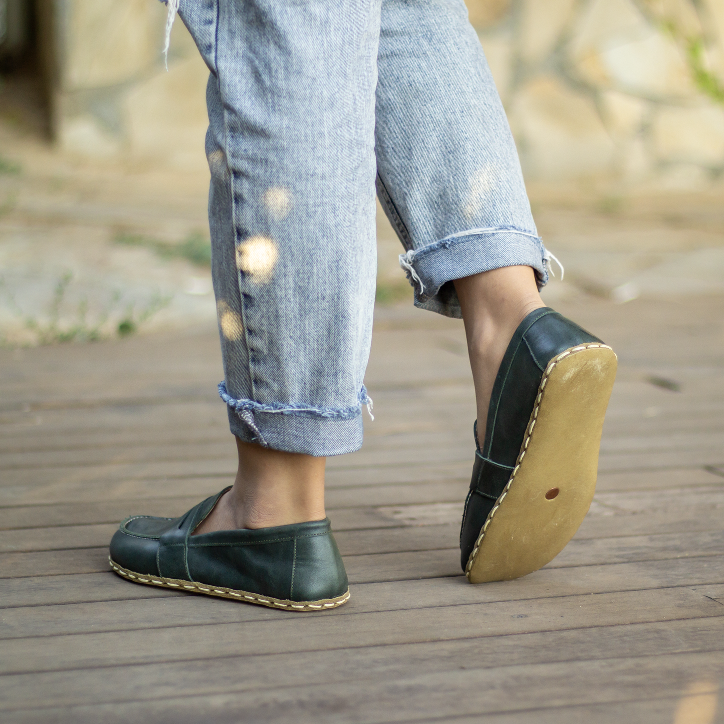 Earthing Barefoot Shoes Toledo Green Women's