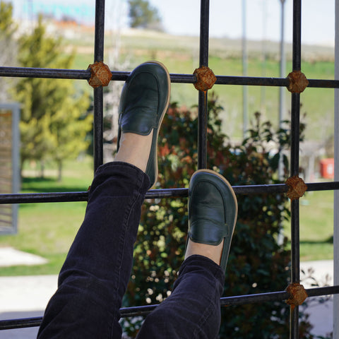 Barefoot Earthing Shoes Toledo Green Men