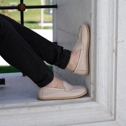 Barefoot Earthing Shoes Icea Crema Men