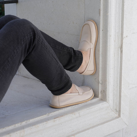 Barefoot Earthing Shoes Icea Crema Men