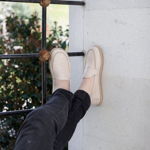 Barefoot Earthing Shoes Icea Crema Men
