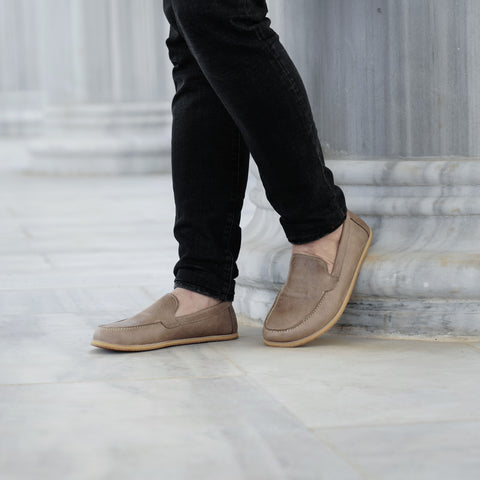 Barefoot Earthing Shoes Crazy Beige Men