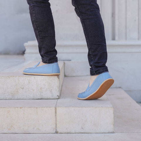 Barefoot Earthing Shoes Light Blue Men