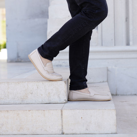 Barefoot Earthing Shoes Icea Crema Men
