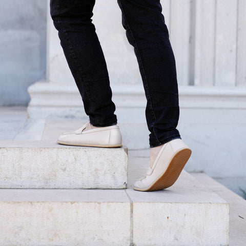Barefoot Earthing Shoes Icea Crema Men