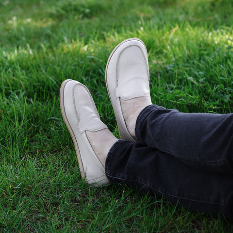 Barefoot Earthing Shoes Icea Crema Men