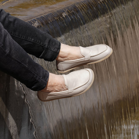 Barefoot Earthing Shoes Icea Crema Men
