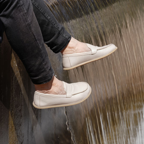Barefoot Earthing Shoes Icea Crema Men