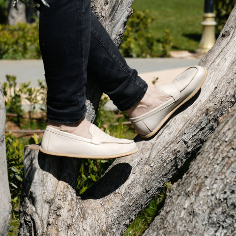 Barefoot Earthing Shoes Icea Crema Men
