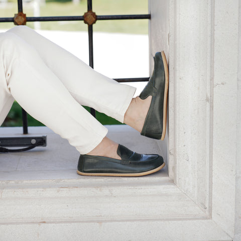 Barefoot Earthing Shoes Toledo Green Men