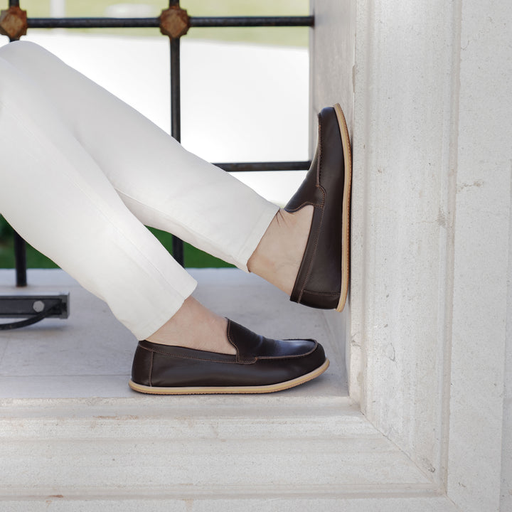 Barefoot Earthing Shoes Bitter Brown Men