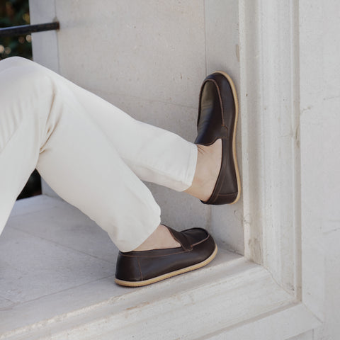 Barefoot Earthing Shoes Bitter Brown Men